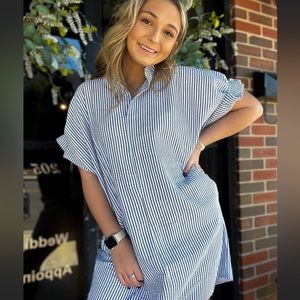 Boutique summer dress striped